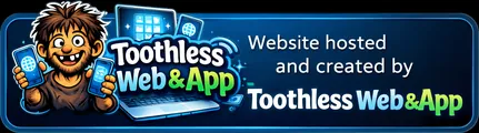 Website hosted and created by Toothless Web and App